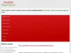 www.mobilapotrivita.ro/